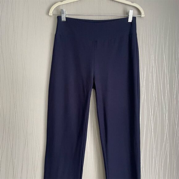 Eileen Fisher Women's Navy Blue Stretch Pants Size PP Petites - Picture 3 of 6